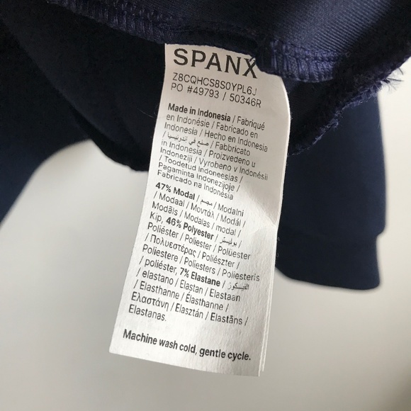SPANX AirEssential Pullover Top Blue Half Zip Womens 2XT - Picture 10 of 15